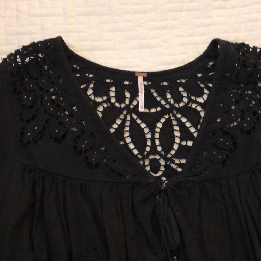 FP flowy lace/crochet top